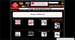 Desktop Screenshot of irtools.ca